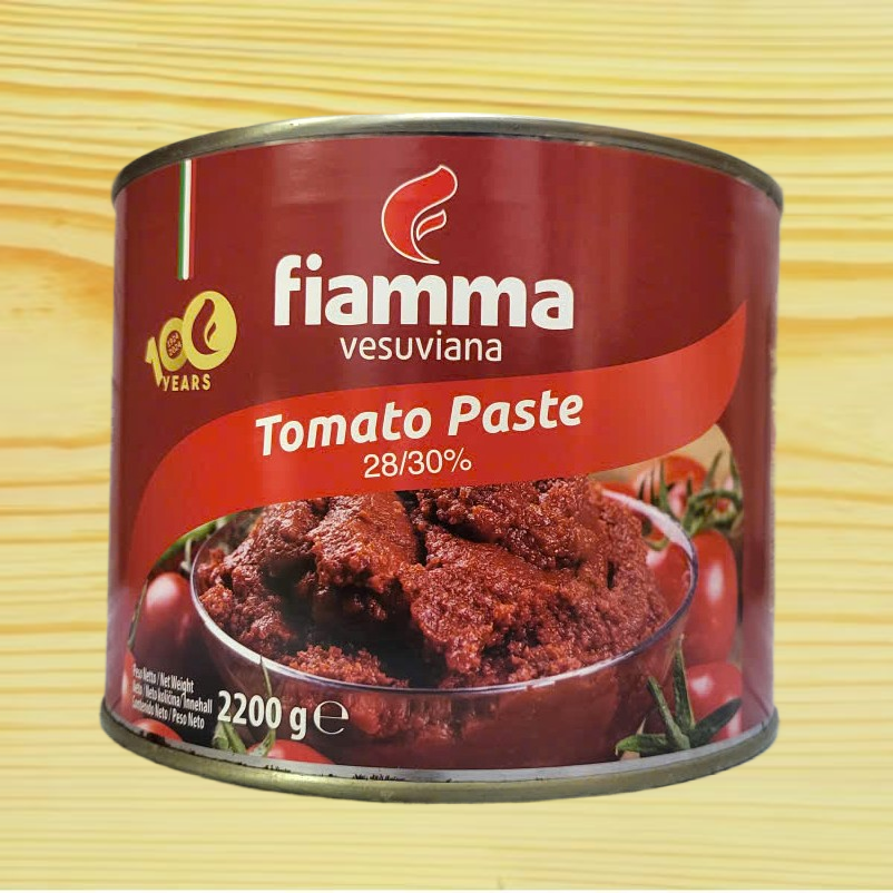 [LON 2.2 Kg] FIAMMA CÀ CHUA XAY NHUYỄN VESUVIANA Tomato Paste (HALAL)