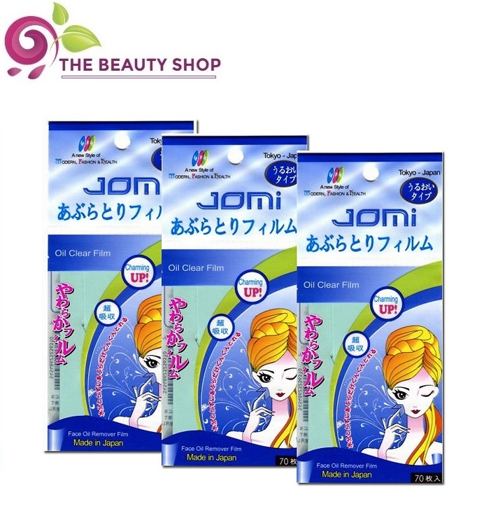 [HCM]Combo 3 Phim Thấm Dầu Jomi Mayan 70 tờ