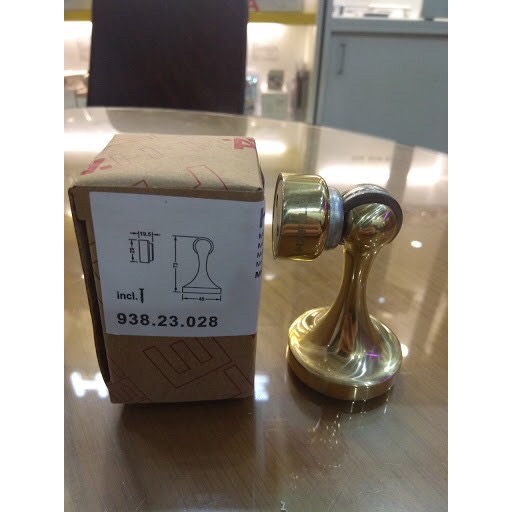Chặn cửa đồng bóng hafele 938.23.028