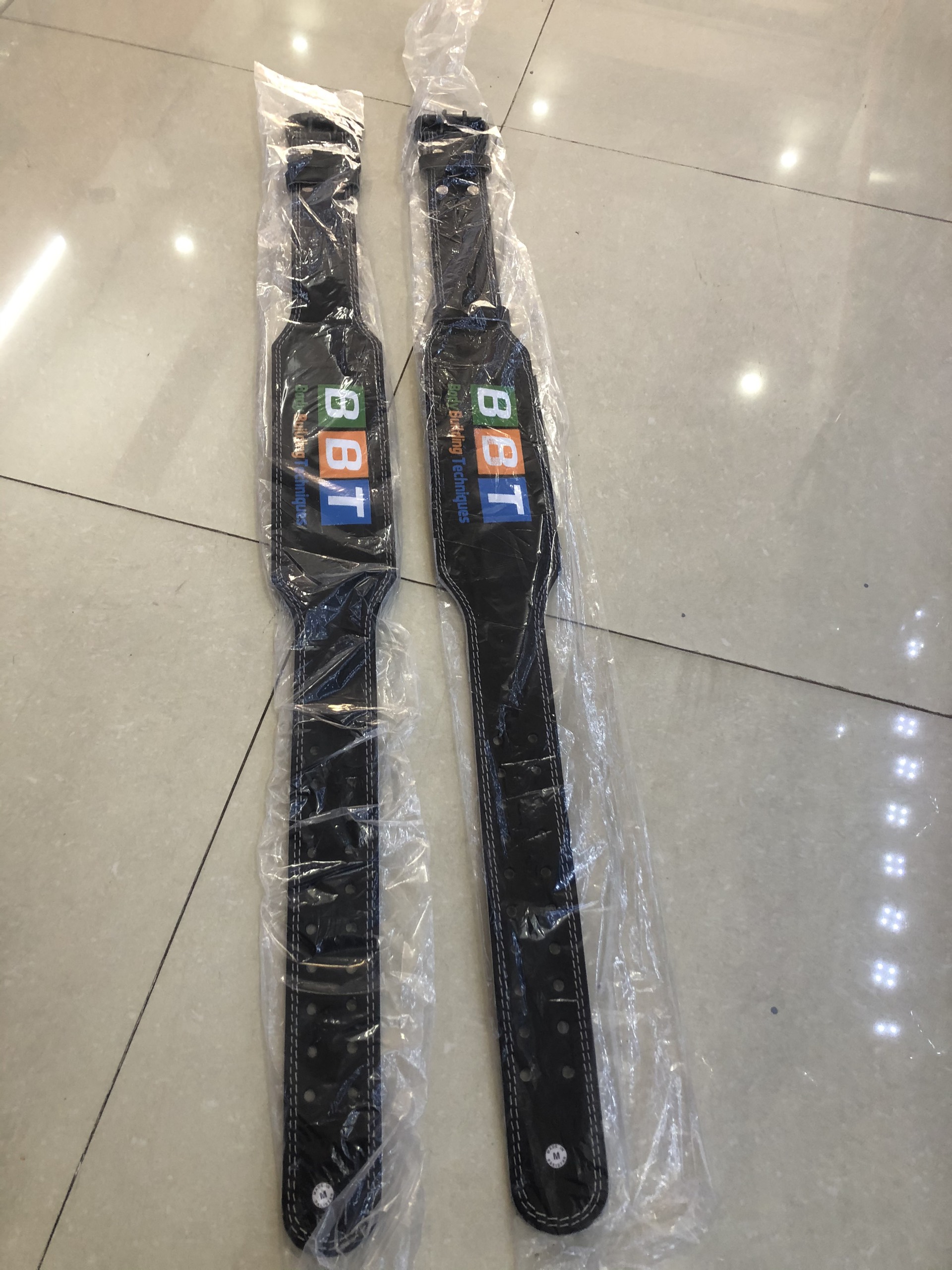 Đai lưng cứng bbt b003 màu đen - sang trọng - da thật 100% - squats - gánh đùi - bbt - thol