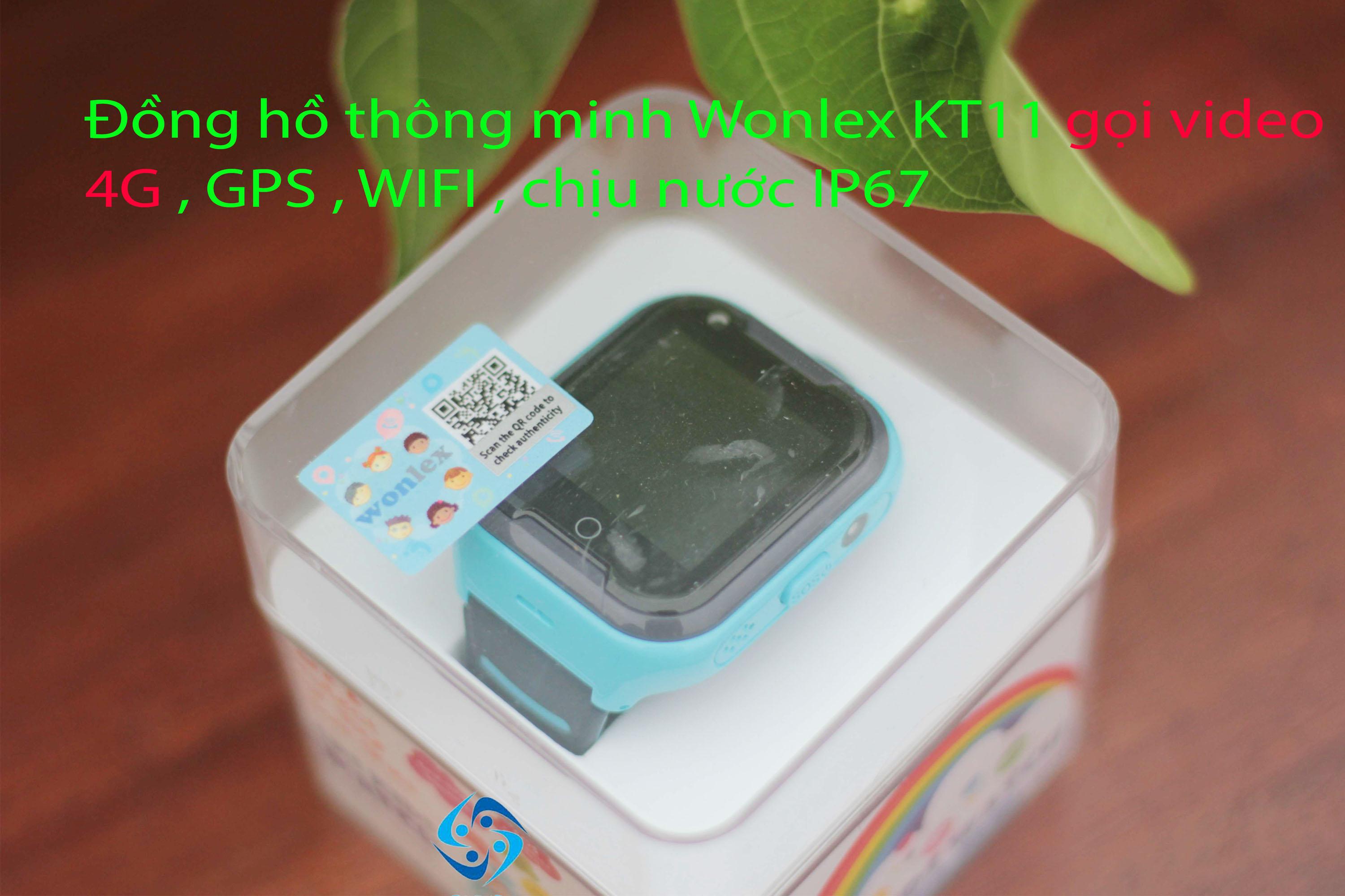 Đồng hồ định vị trẻ em nghe gọi video Wonlex KT11