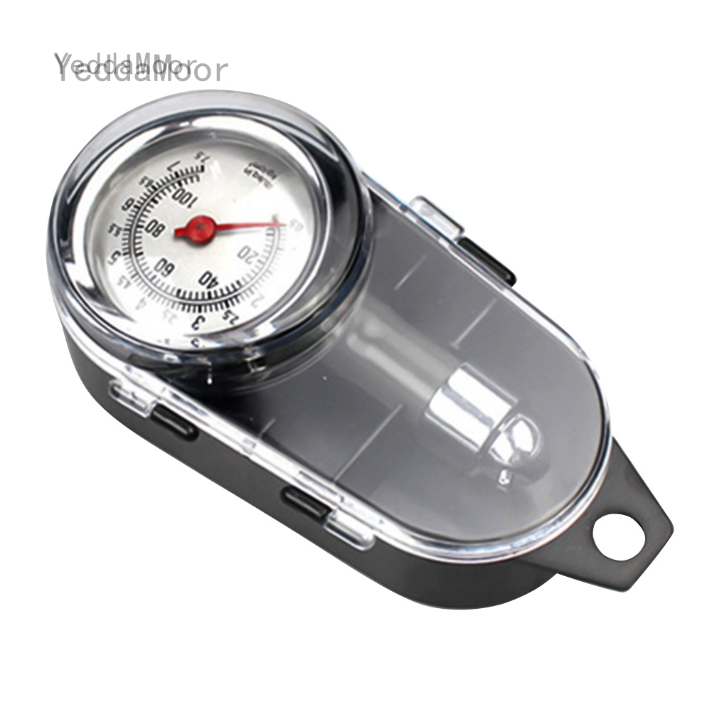 Đồng hồ đo áp suất lốp xe ô tô xe tải đồng hồ đo áp suất lốp xe máy 0-100psi ks