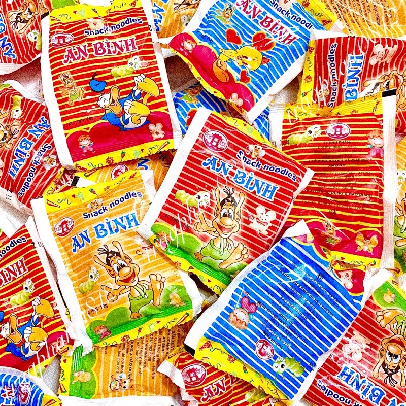 Combo 10 mì tôm trẻ em/ Thơm ngon giòn rụm