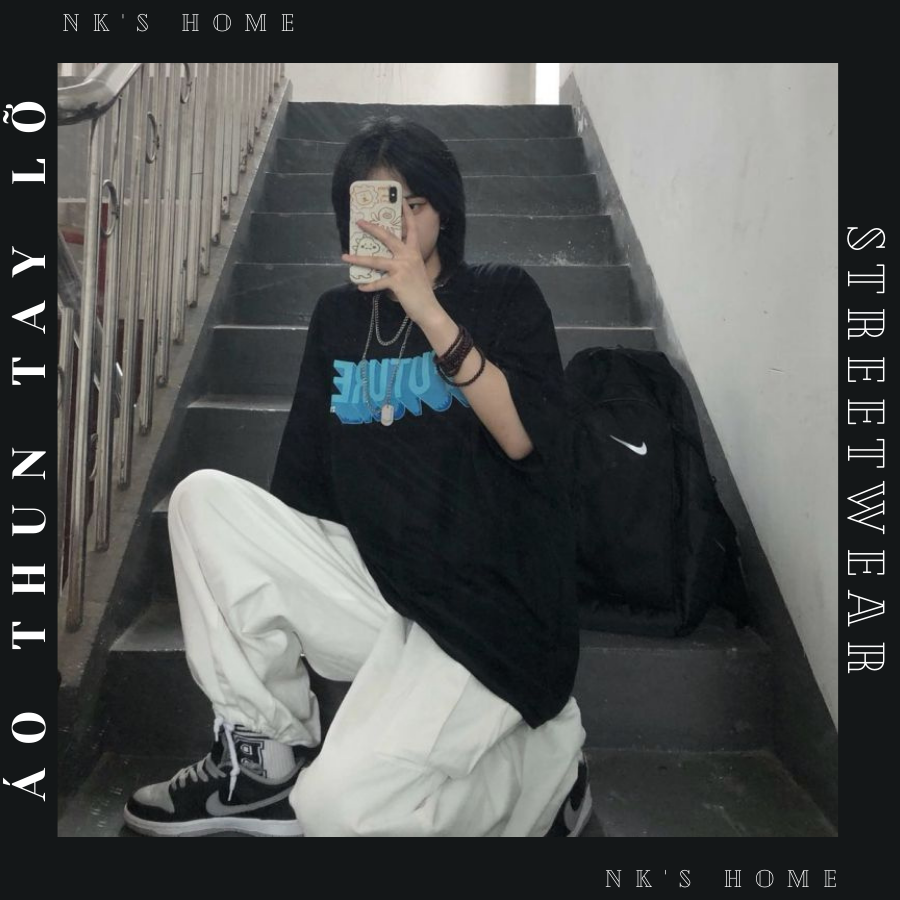 Áo thun tay lỡ unisex cho nam nữ kiểu dáng sadboiz in chữ FUTURE thiết kế áo phông form rộng