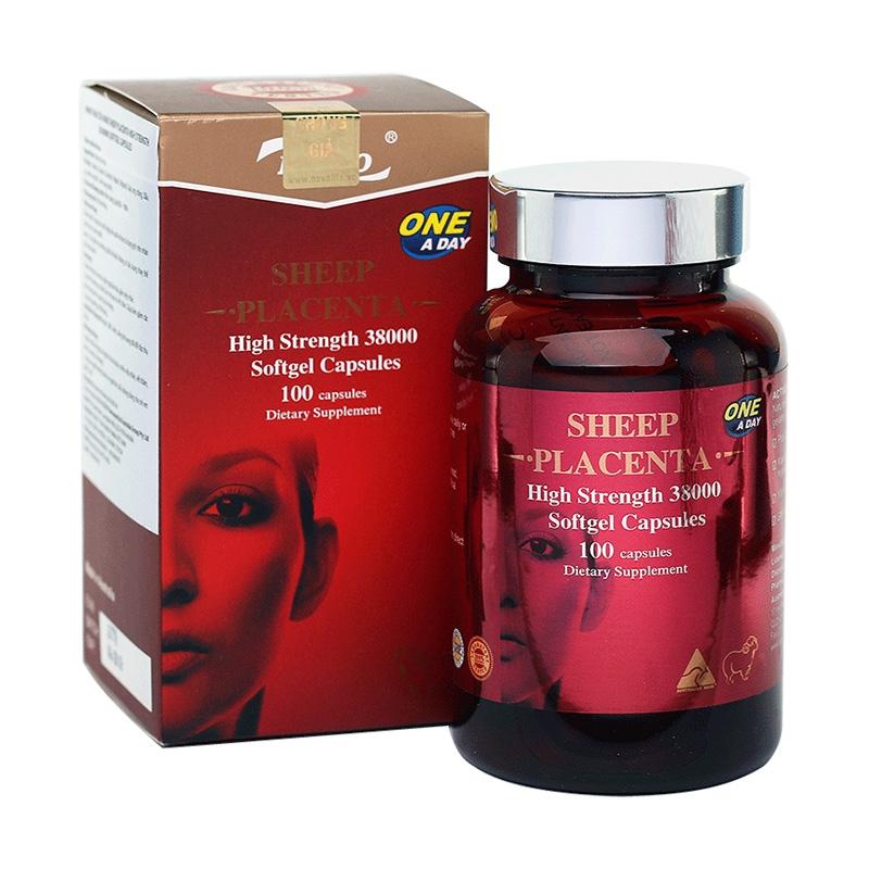 [HCM]Nhau thai cừu naro sheep placenta 38000 - hộp 100 viên