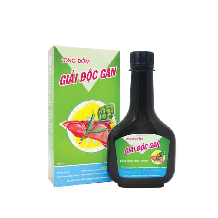 Long Đởm Giải Độc Gan thanh nhiệt, giải độc, mát gan