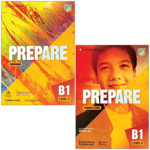 Sách Ngoại Văn - Combo Sách Hay Prepare B1 Level 4: Student's Book + Workbook With Audio Download