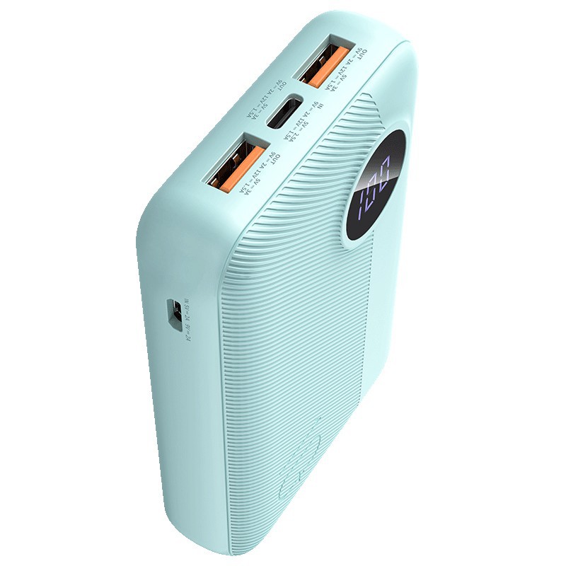 Sạc dự phòng mini chính hãng Rock space P75 chuẩn PD sạc nhanh cho iPhone, Samsung dung lượng thực 10.000 mAh