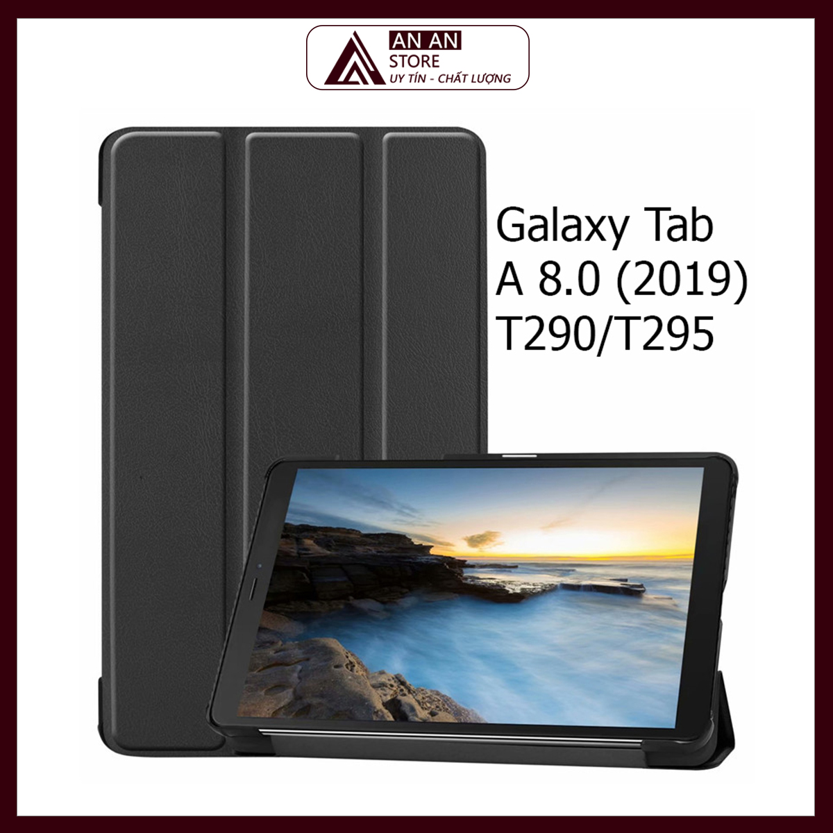 Bao Da Samsung Galaxy Tab A 8.0 (2019) T290 / T295 Cover Cho Máy Tính Bảng Hỗ Trợ Smart Cover
