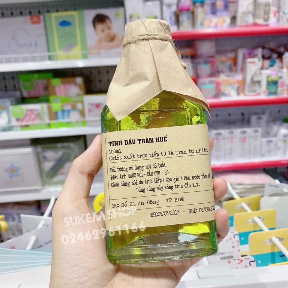 Dầu Tràm Huế - 100% Đậm Đặc - Sukem Shop