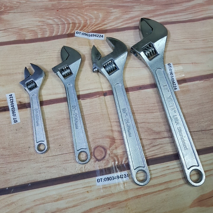 Mỏ lết vặn các cỡ 150-200-250-300mm