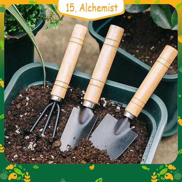 Bộ 3 cái cuốc làm vườn, xẻng và cuốc 15. Alchemist