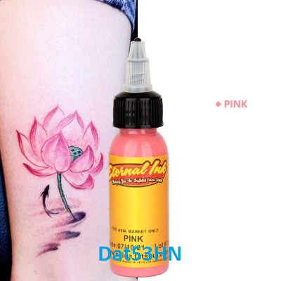 Mực tập xăm mầu Hồng 30 ml