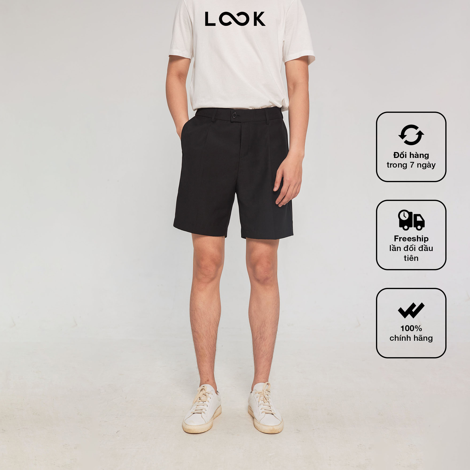 Quần short nam look lee shorts