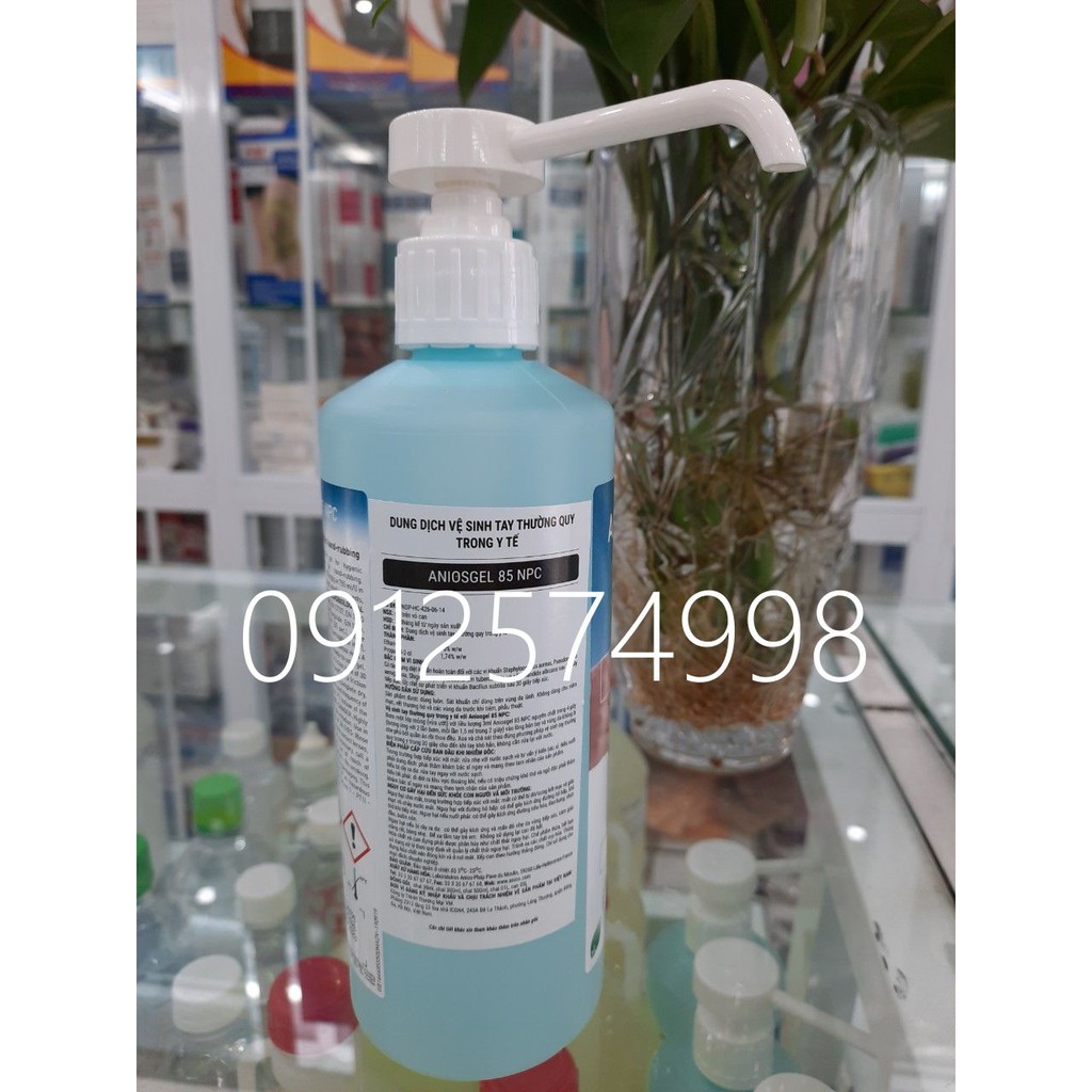 Dung dịch sát khuẩn tay nhanh aniosgel 85 npc