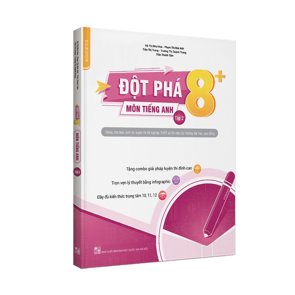Sách - đột phá 8+ môn tiếng anh - tập 2