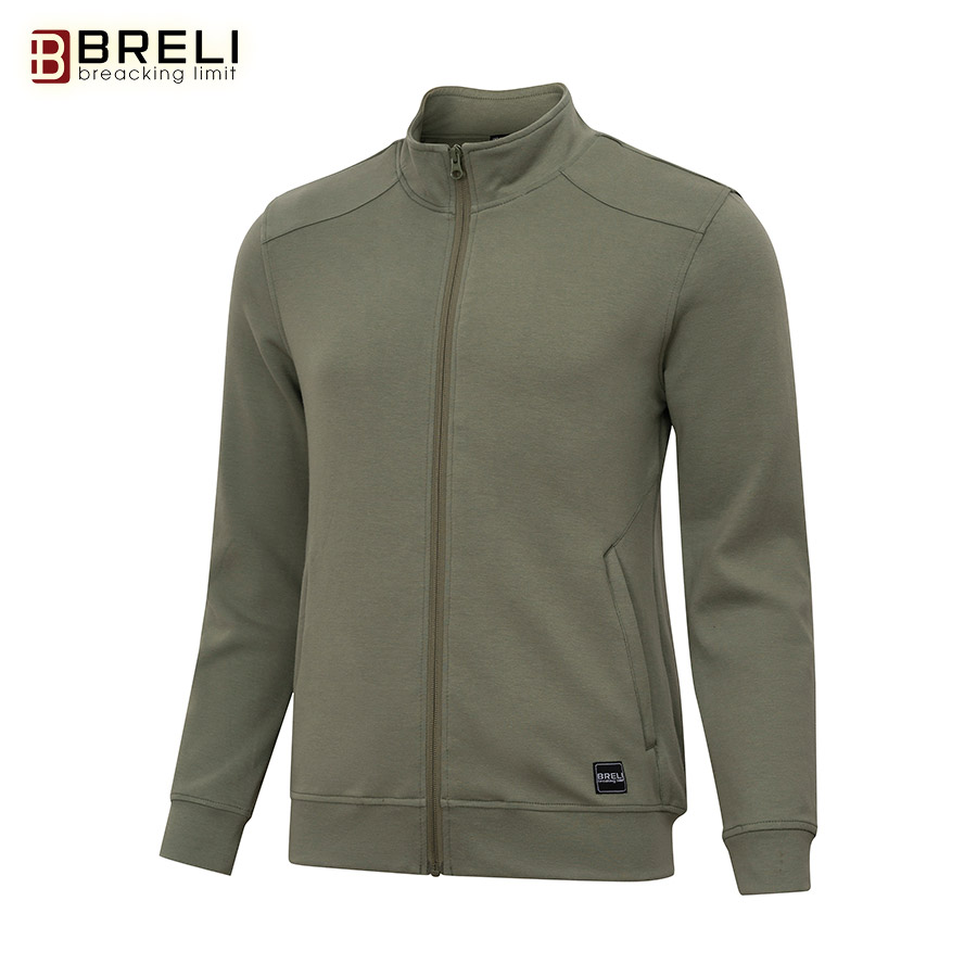 Áo khoác nỉ thể thao nam breli - ban2244-blu