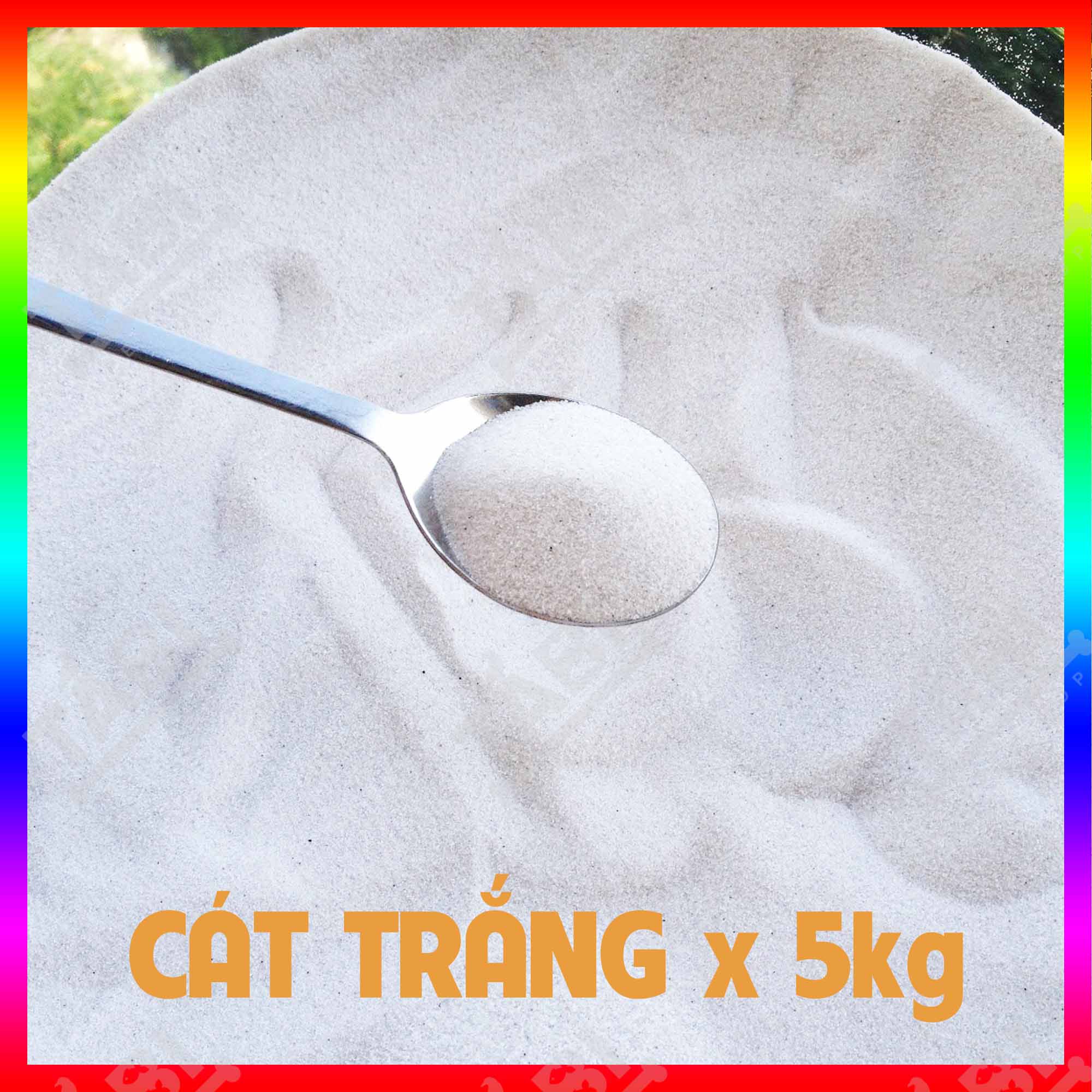 COMBO 5KG Cát Trắng Biển Thiên Nhiên - Cát Trắng Mịn Trang Trí - Phụ Kiện Bể Cá Trang Trí Tiểu Cảnh Thủy Sinh