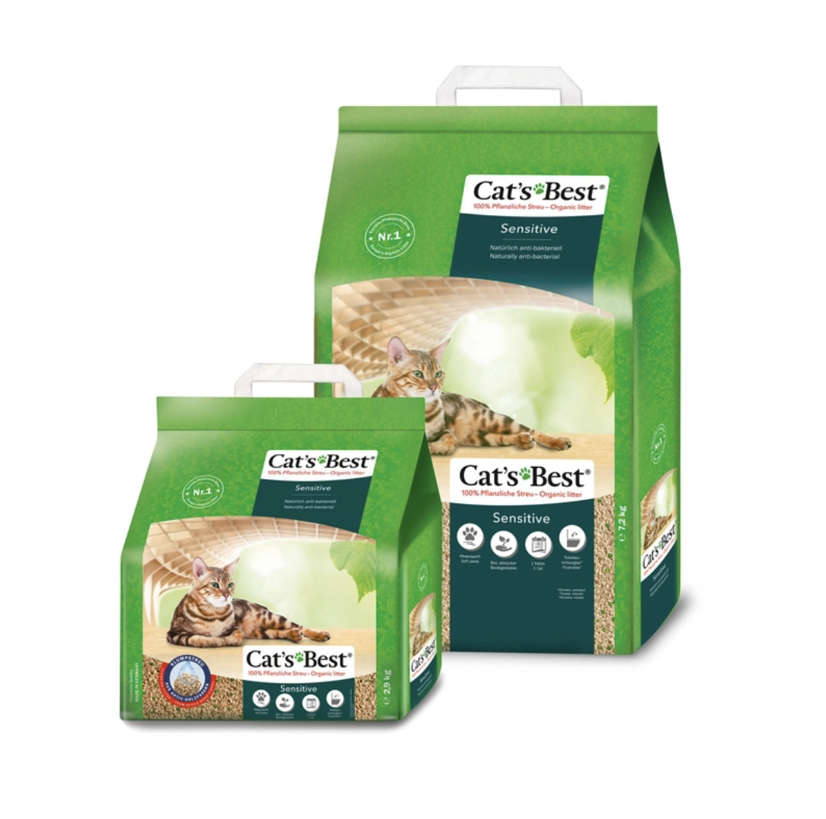 Cát vệ sinh cho mèo Cat's Best Sensitive