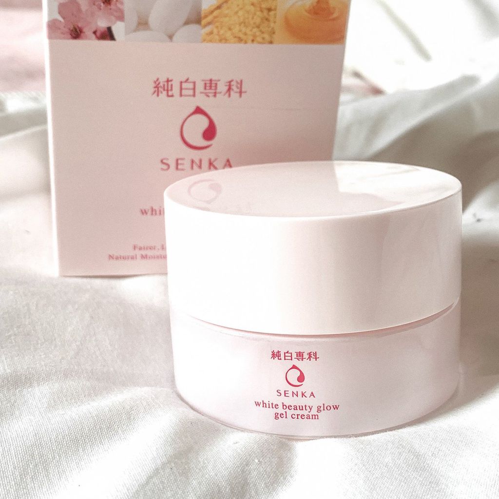 [HCM]Kem Dưỡng Sáng Da Senka White Beauty Cream 50g