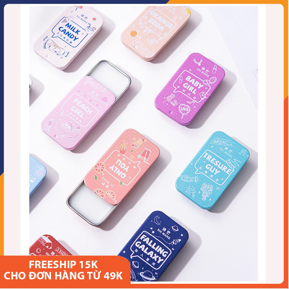 Nước hoa khô dạng sáp hộp mini, hương thơm nhẹ dịu quyến rũ, hương thơm kéo dài PN032