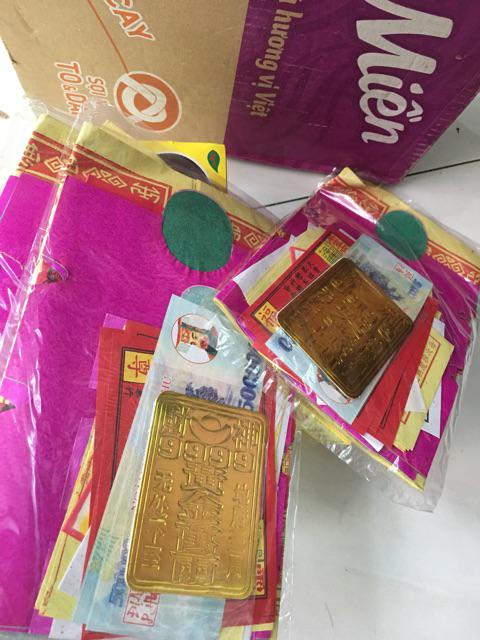 Combo 05 bịch giấy tiền vàng mã cúng mùng 2 và 16 ( 05 bịch )