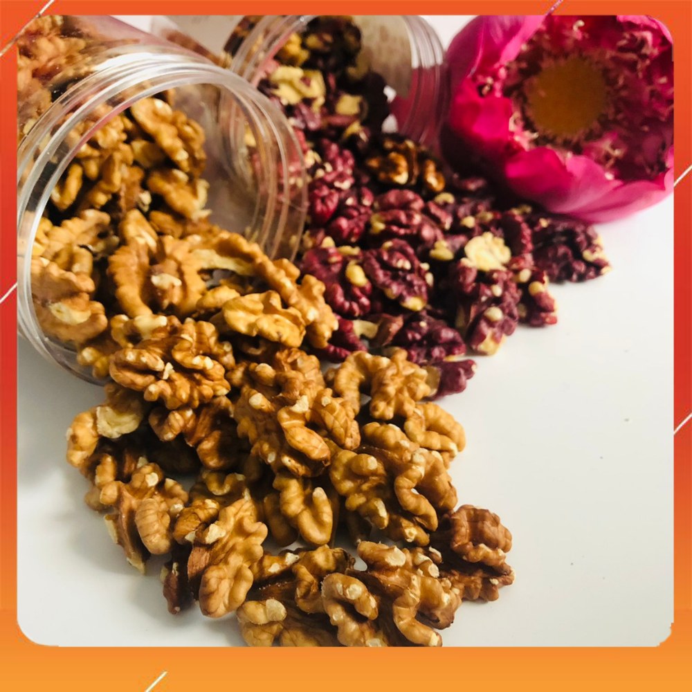 [HCM]500gr Nhân Hạt Óc Chó (vàng) Sống  nhập Mỹ size to 23/25 Dùng làm Sữa 500g - USA chandler walnut (offskin yellow) for nut milk 500gr