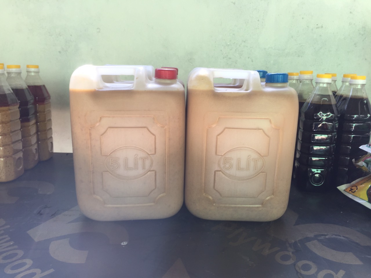 Phân bánh dầu đậu phộng nguyên chất-5 lít
