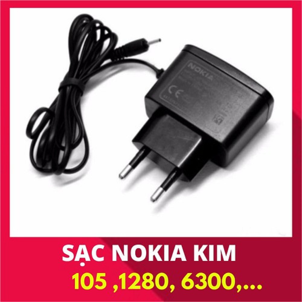 [Bảo Hành 1 Đổi 1] Sạc Chân Kim Nokia Tem Đỏ