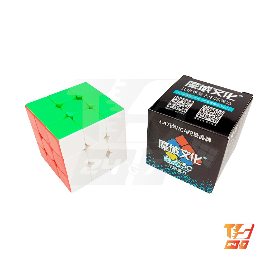 Khối Rubik 3x3 MoYu MeiLong 3C Stickerless - Đồ Chơi Rubic 3 Tầng 3x3x3