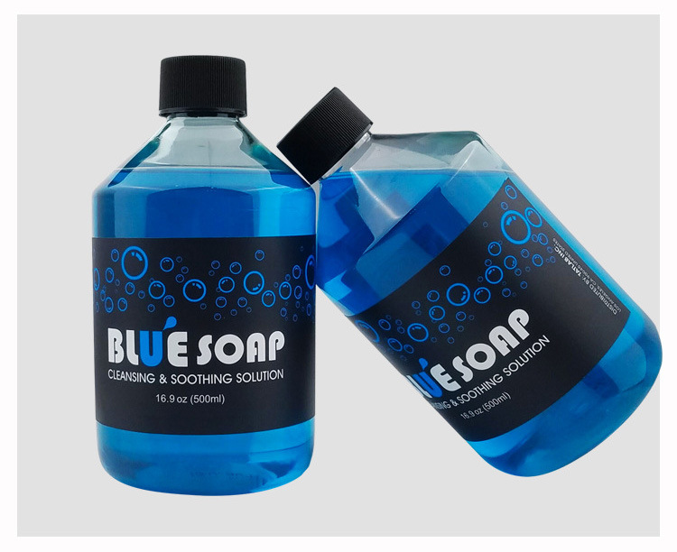 Nước rửa blue soap-nước rửa hình xăm- dung dịch tạo bọt- nước vệ sinh hình xăm 500ml