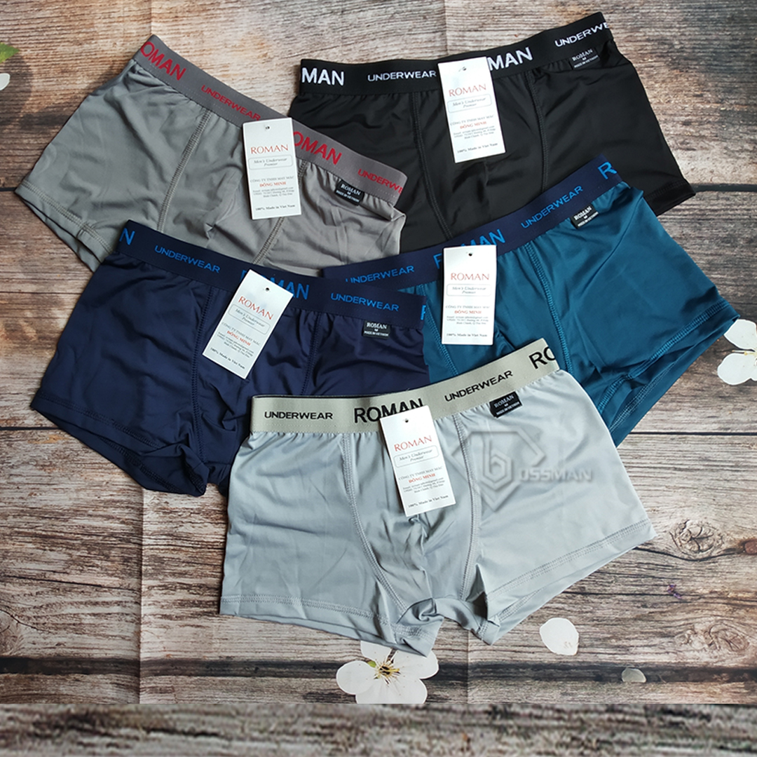 [HCM]Quần sịp đùi (1 QUẦN) - Quần boxer nam thun lạnh cao cấp tôn dáng ôm trọn vòng 3 lưng thun mềm mại