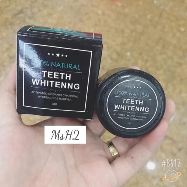 Bột tẩy trắng răng than tre hoạt tính