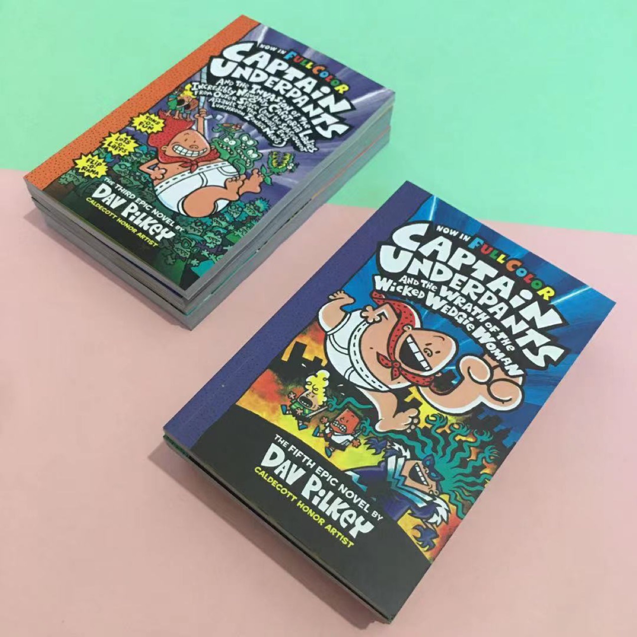 Captain Underpants - 12 Cuốn | Nhập khẩu