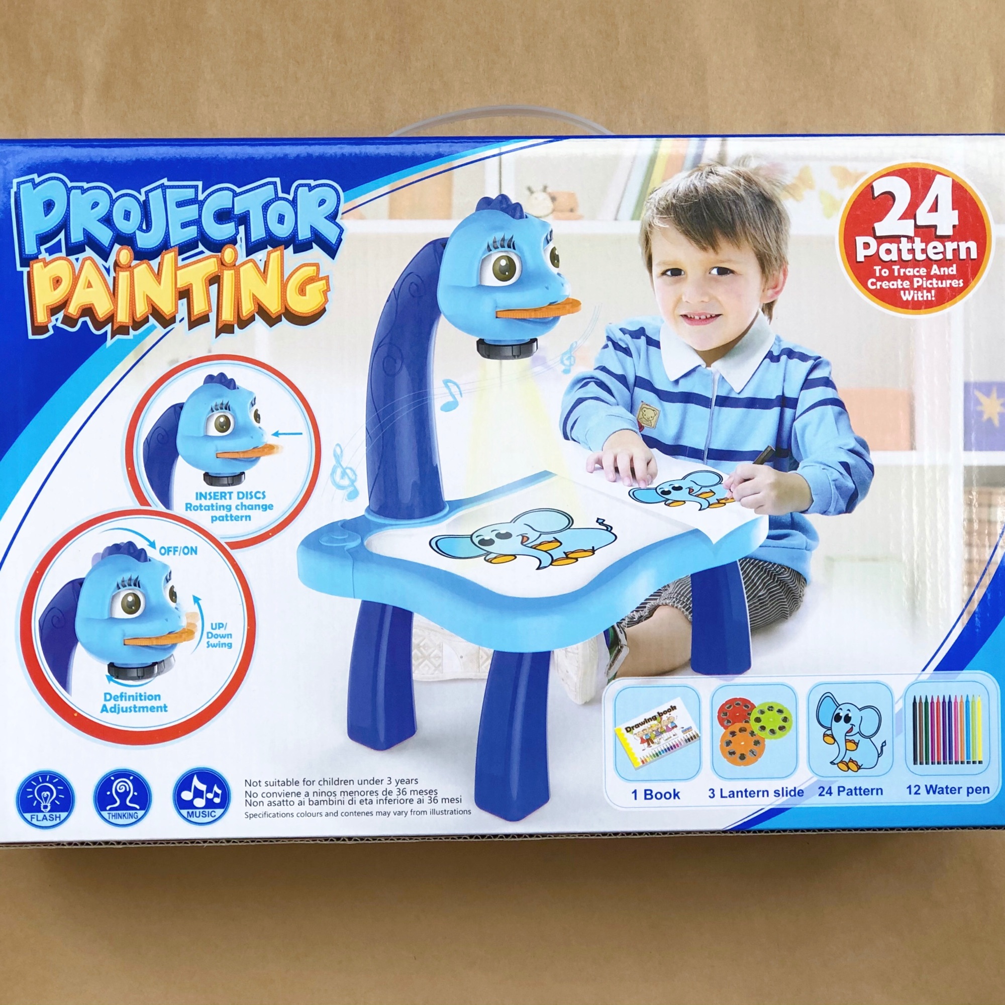 Bộ máy chiếu tập vẽ - Projector painting