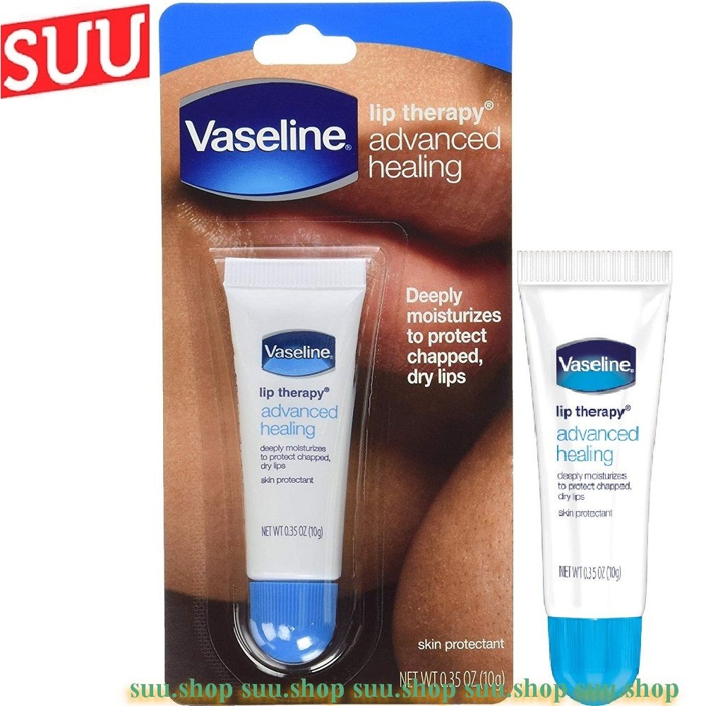 Tuýp Dưỡng Môi 10g Vaseline Lip Therapy Advanced Healing