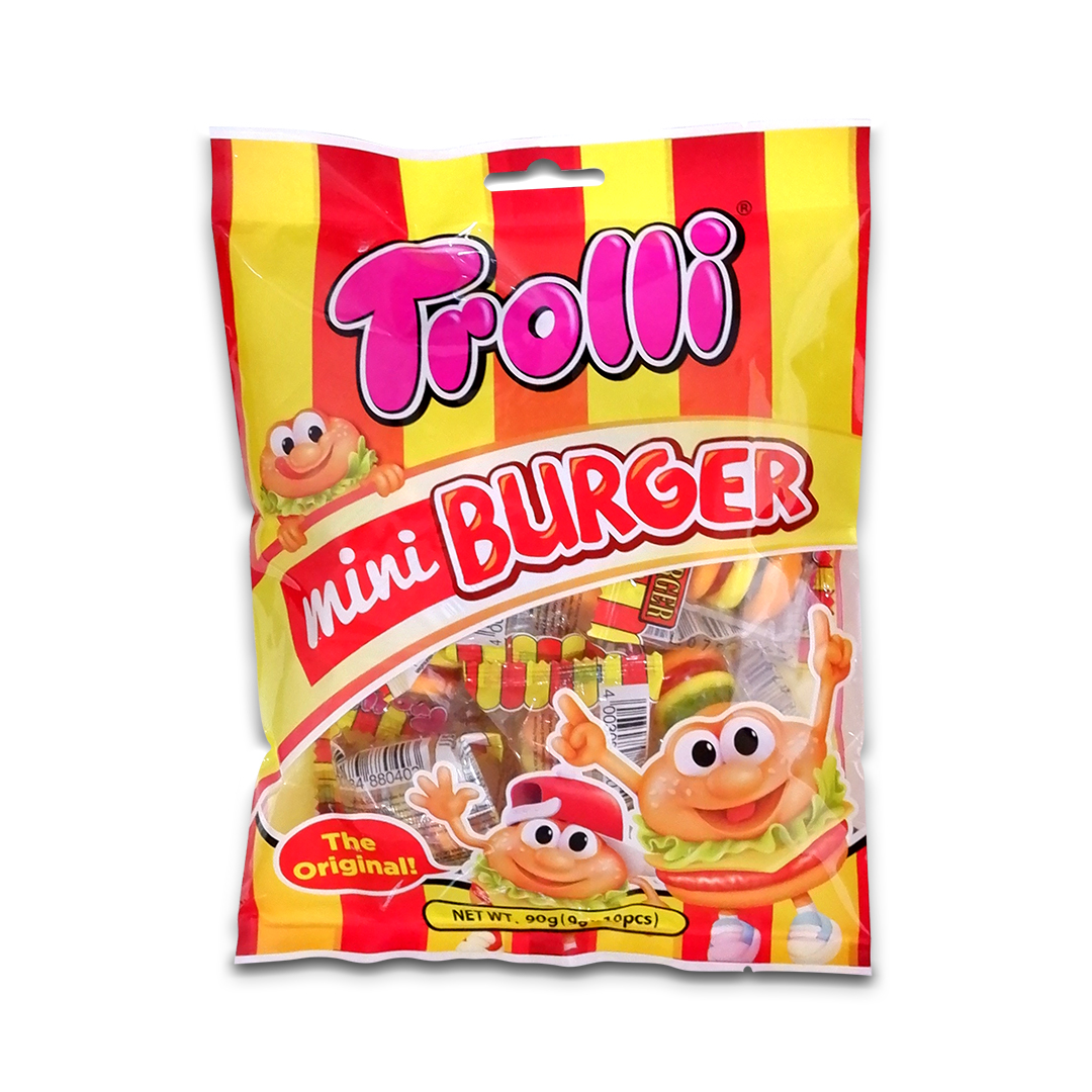 Kẹo Dẻo Trolli Mini Burger 90gr