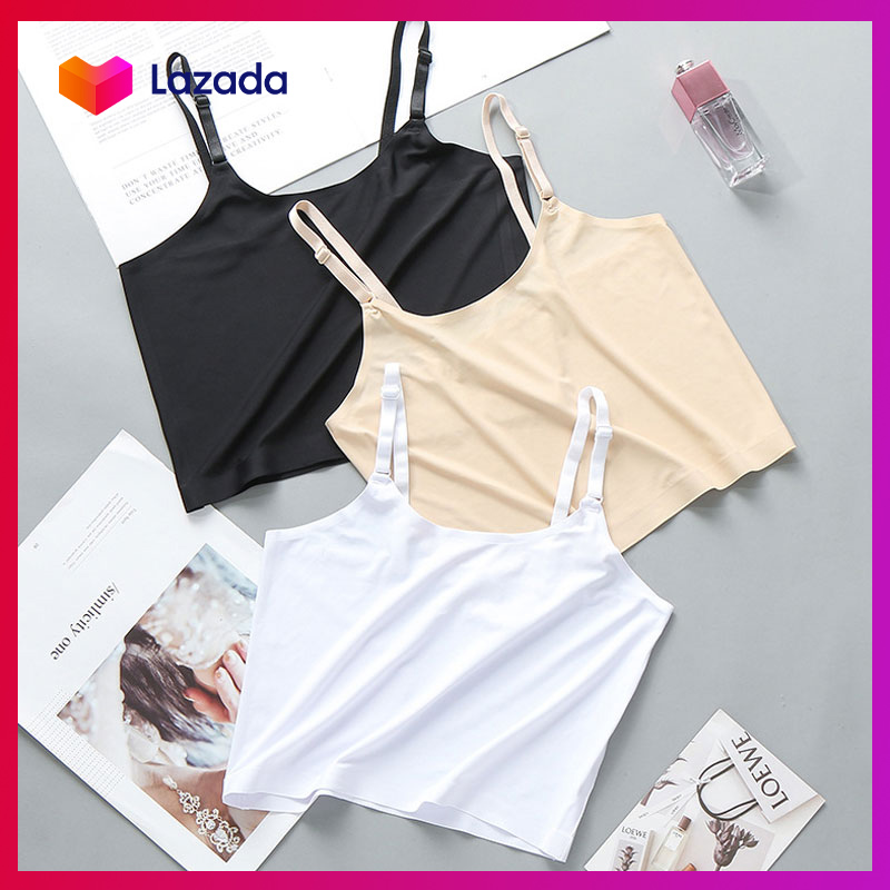 [HCM]Áo lá Su dạng Ngắn/Lửng 2 dây có thể điều chỉnh - NHShop