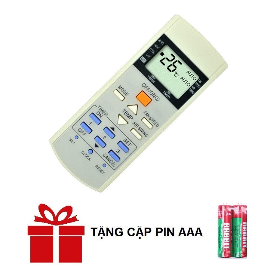REMOTE ĐIỀU KHIỂN MÁY LẠNH PANASONIC A75C3297 - ĐIỀU KHIỂN ĐIỀU HÒA PANASONIC - ĐIỆN TỬ TUỆ LÂM (KHÔNG INVERTER)