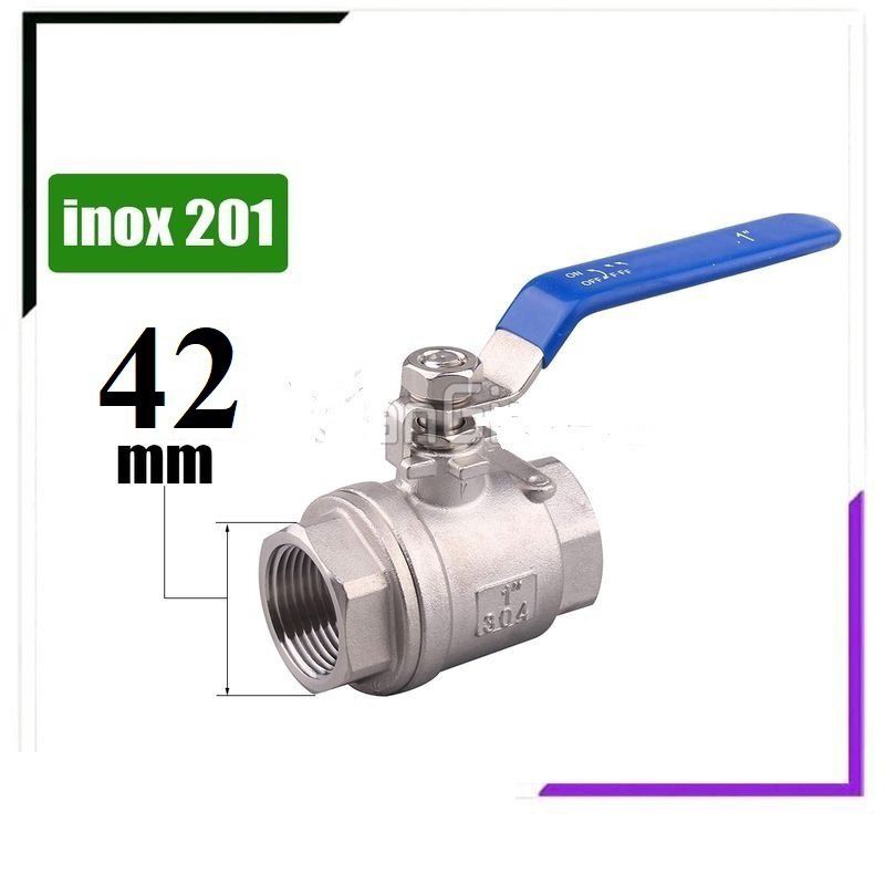 Van bi 42mm 1.1/4" inox 201
