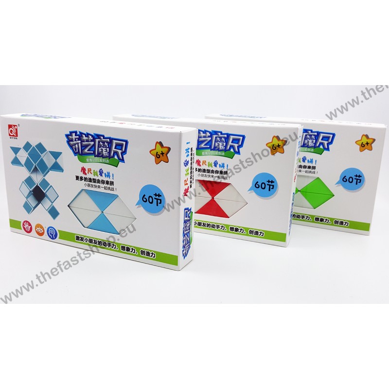 Rubik QiYi MoChi Cube Snake Stickerless Biến Thể rắn không viền 60 đoạn