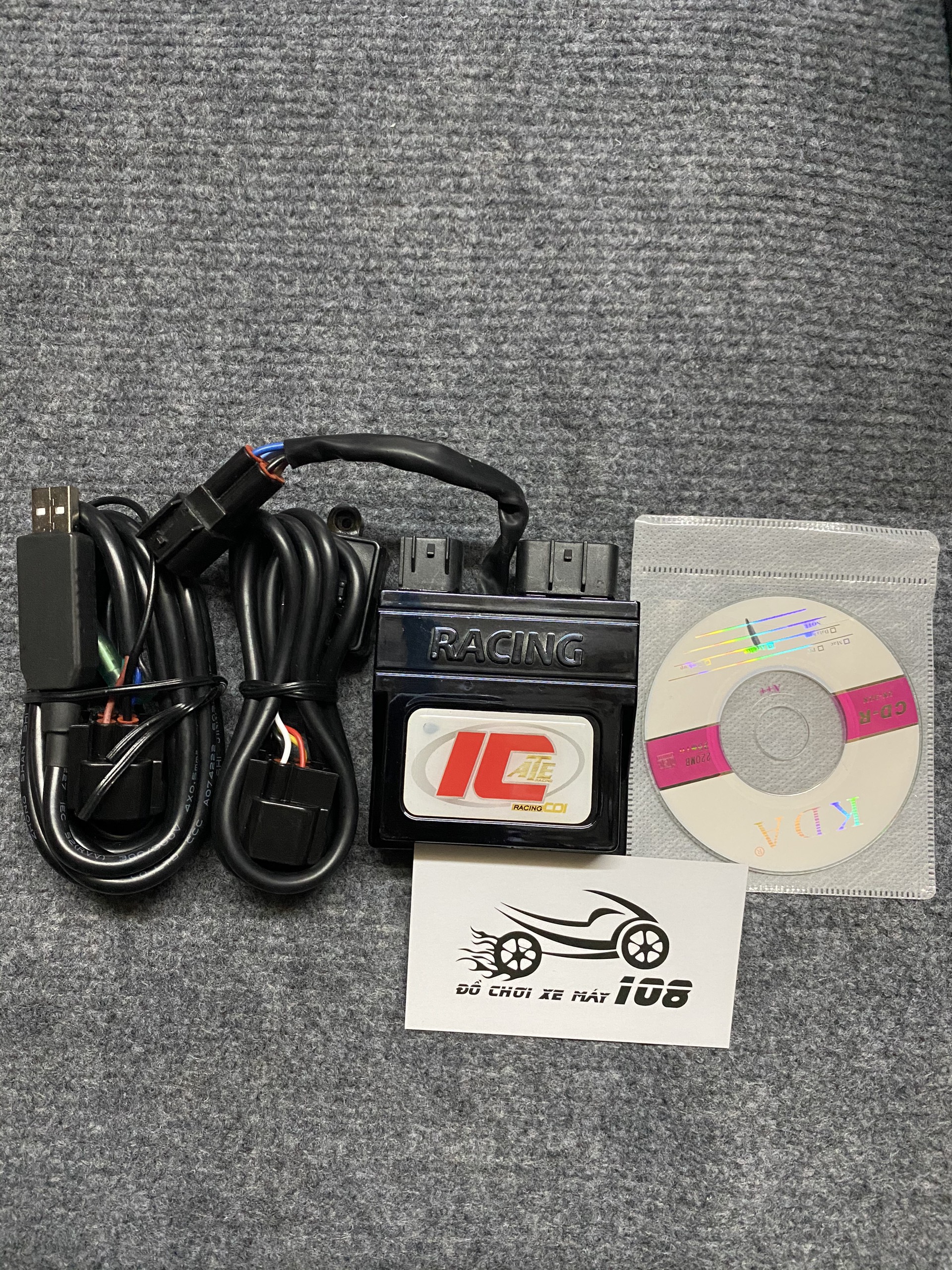 Ic ate racing ex135 lập trình trên máy tính
