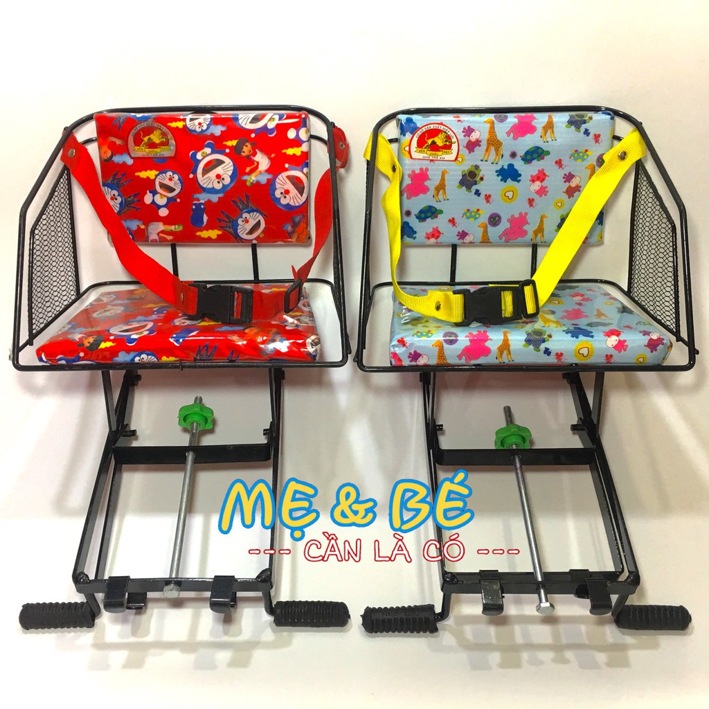 [HCM]GHẾ NGỒI ĐI XE MÁY CÓ DÂY THẮT AN TOÀN CHO BÉ YÊU