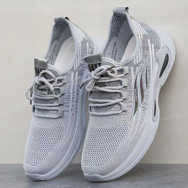 2023 Spring Breathable Casual Running Shoes Waterproof Leather Sneakers Black Office Shoes Men's Cross-Border Foreign Trade - 3