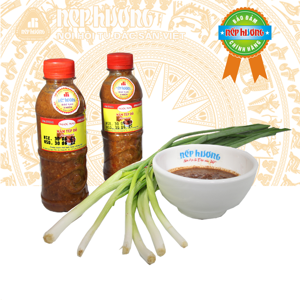 Mắm tép đỏ ngọc mai 300ml – đặc sản hà nội
