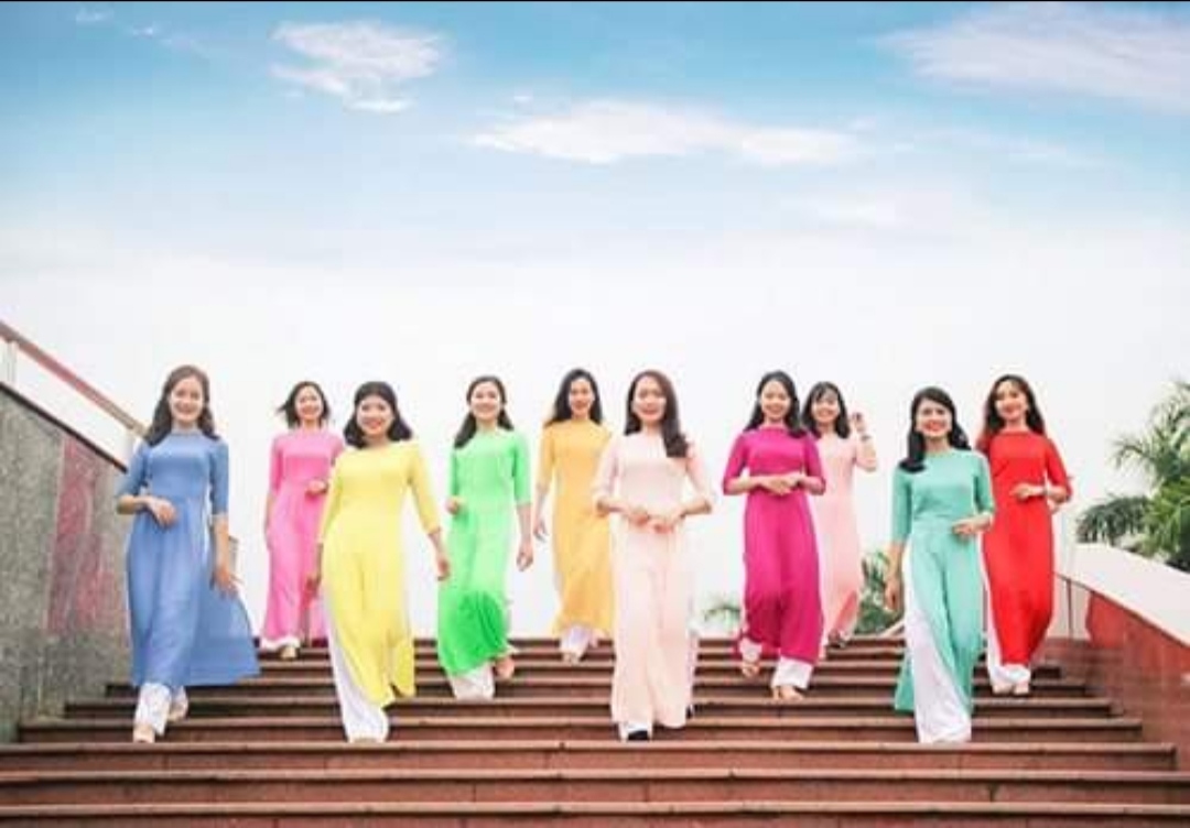 Vải áo dài cao cấp, siêu lụa trơn - may quần áo dài / áo dài trơn không có độ bóng