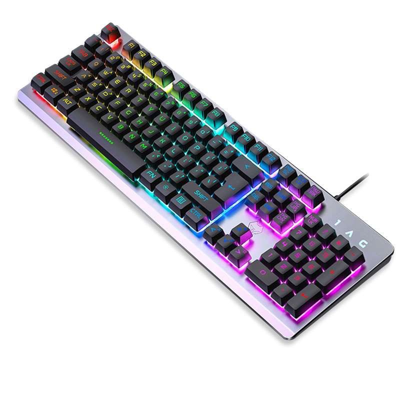 Bàn phím LED langTu K002 LED RBG Có 9 chế độ Có chế độ nháy theo nhạc