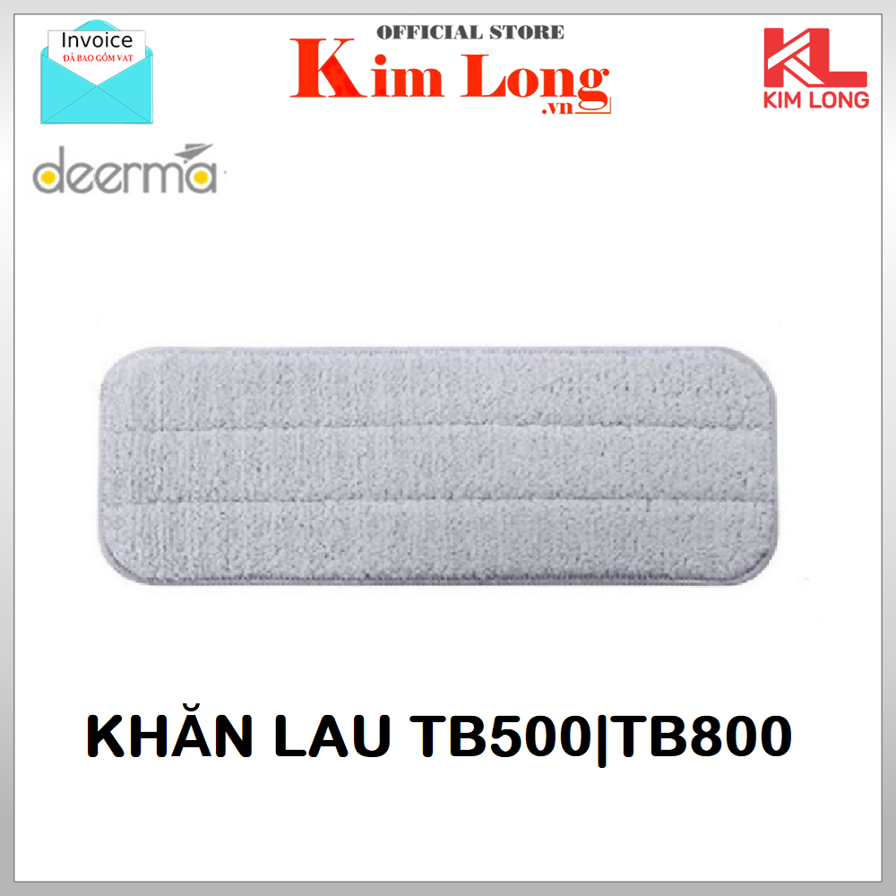 Khăn lau nhà deerma thay thế cây lau nhà deerma tb500 / tb800- hãng phân phối