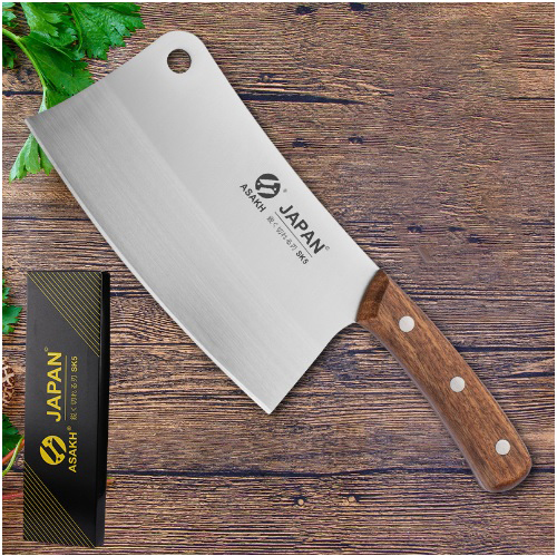 Dao chặt xương chặt thịt nhật bản cao cấp thép không gỉ lưỡi dao sắc bén