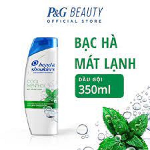 Dầu gội head & shoulders bạc hà mát lạnh 350ml